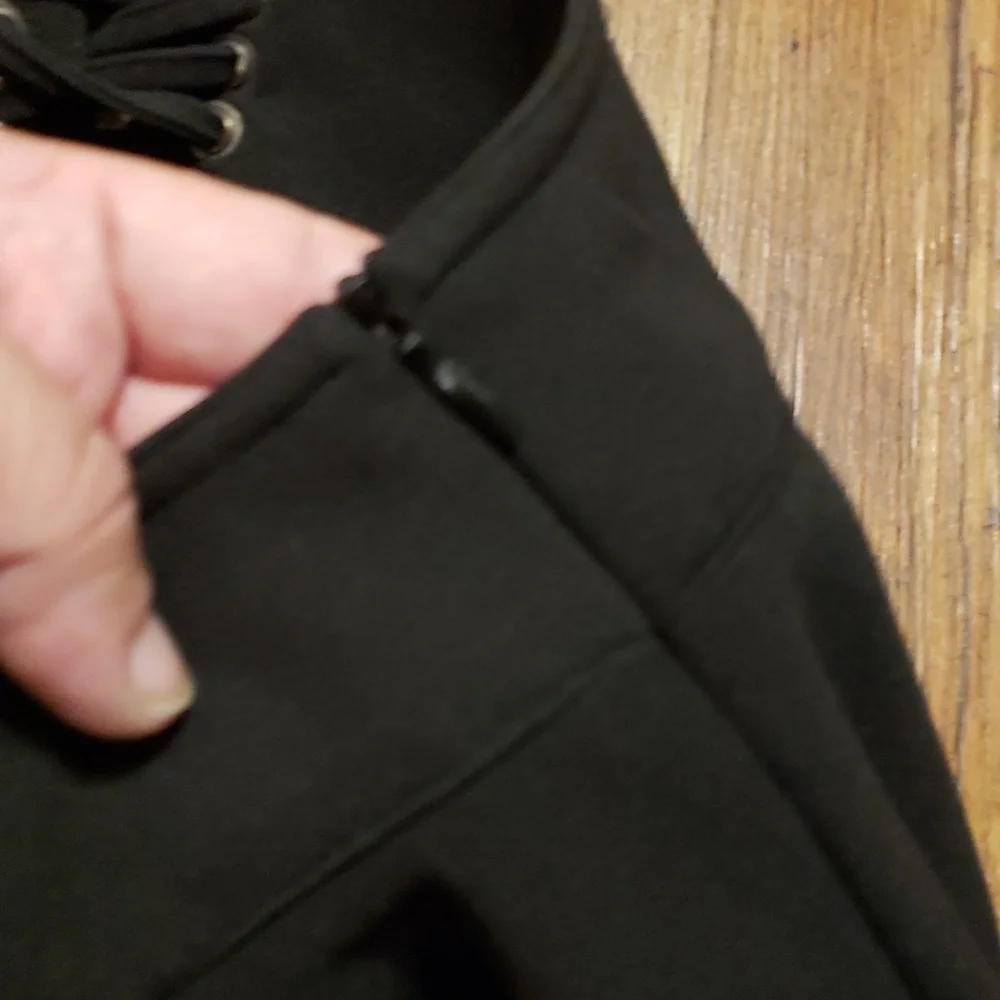 Weekend Suzanne betro black lace up detailed skirt